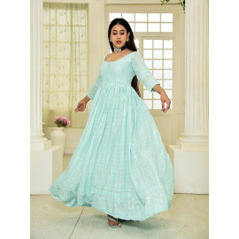 DESIGNER PARTY WEAR GOWN NSR 594