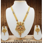 FORMING GOLD PLATED NECKLACE SET WITH EARRINGS  DN120