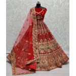 LEHENGA CHOLI HEAVY VELVET A2279