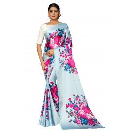 SILK PRINTED SAREE YNF - 8002